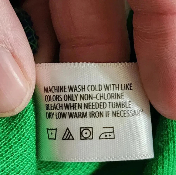 US Polo Assn Men's Polo Shirt Large Green Blue Striped Embroidered Logo Sleeve - Picture 10 of 10